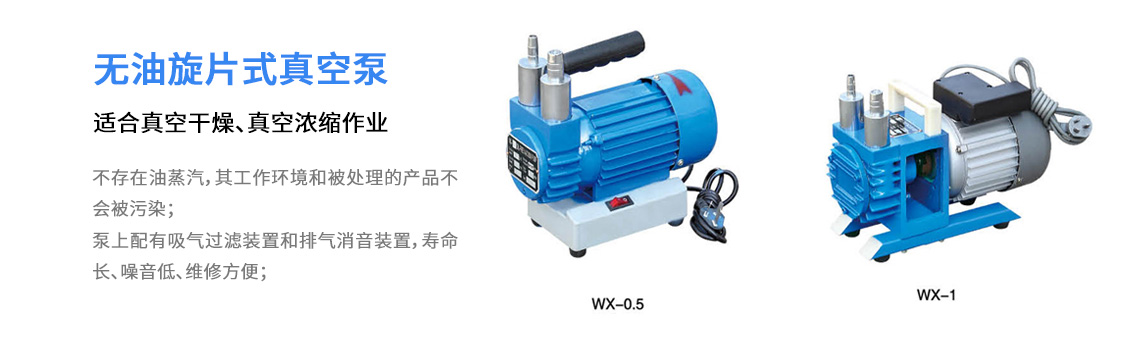 無油旋片式真空泵